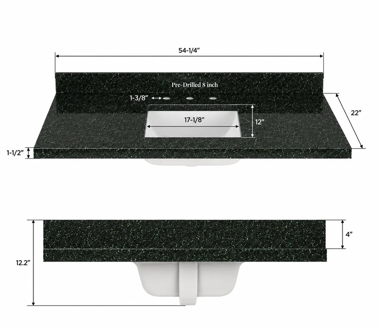 Stone countertop