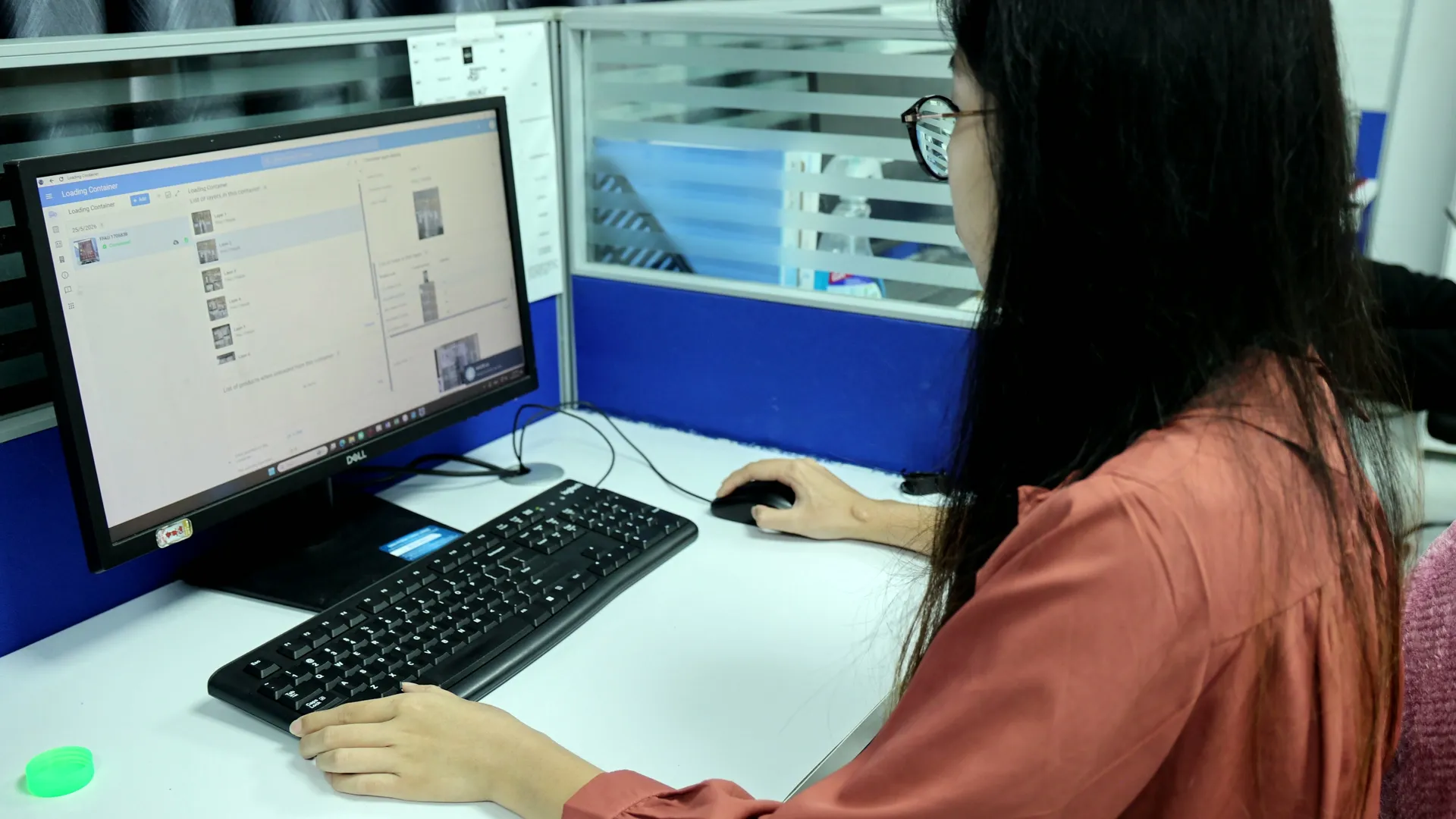 Loading data being recorded in the app